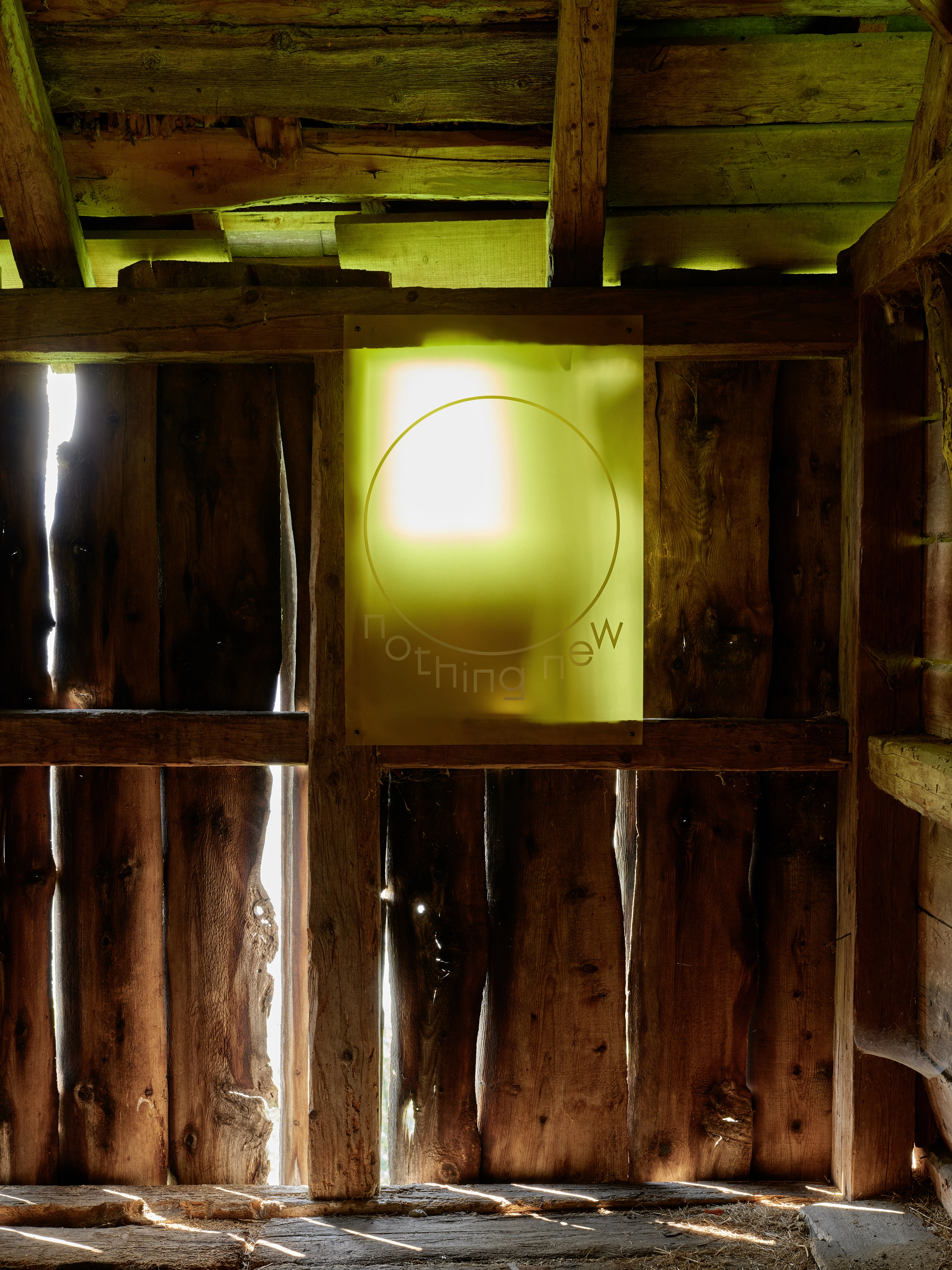 Maria Loboda – An exhausted Dr. John Dee enjoys the view towards the lake, 2021 – Foto: David Aebi