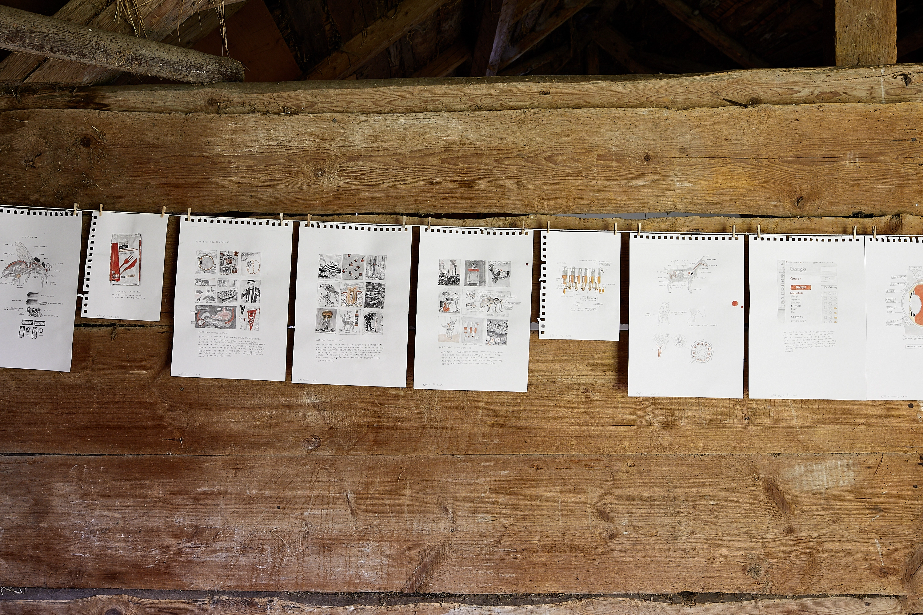 Bill Burns – The Salt, the Donkey, the Apple, 2018 – Foto: David Aebi