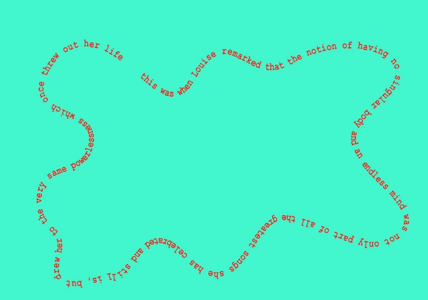 Louise Guerra – Chapter 16 - X MODES robes-poèmes, 2016 – Foto: Louise Guerra